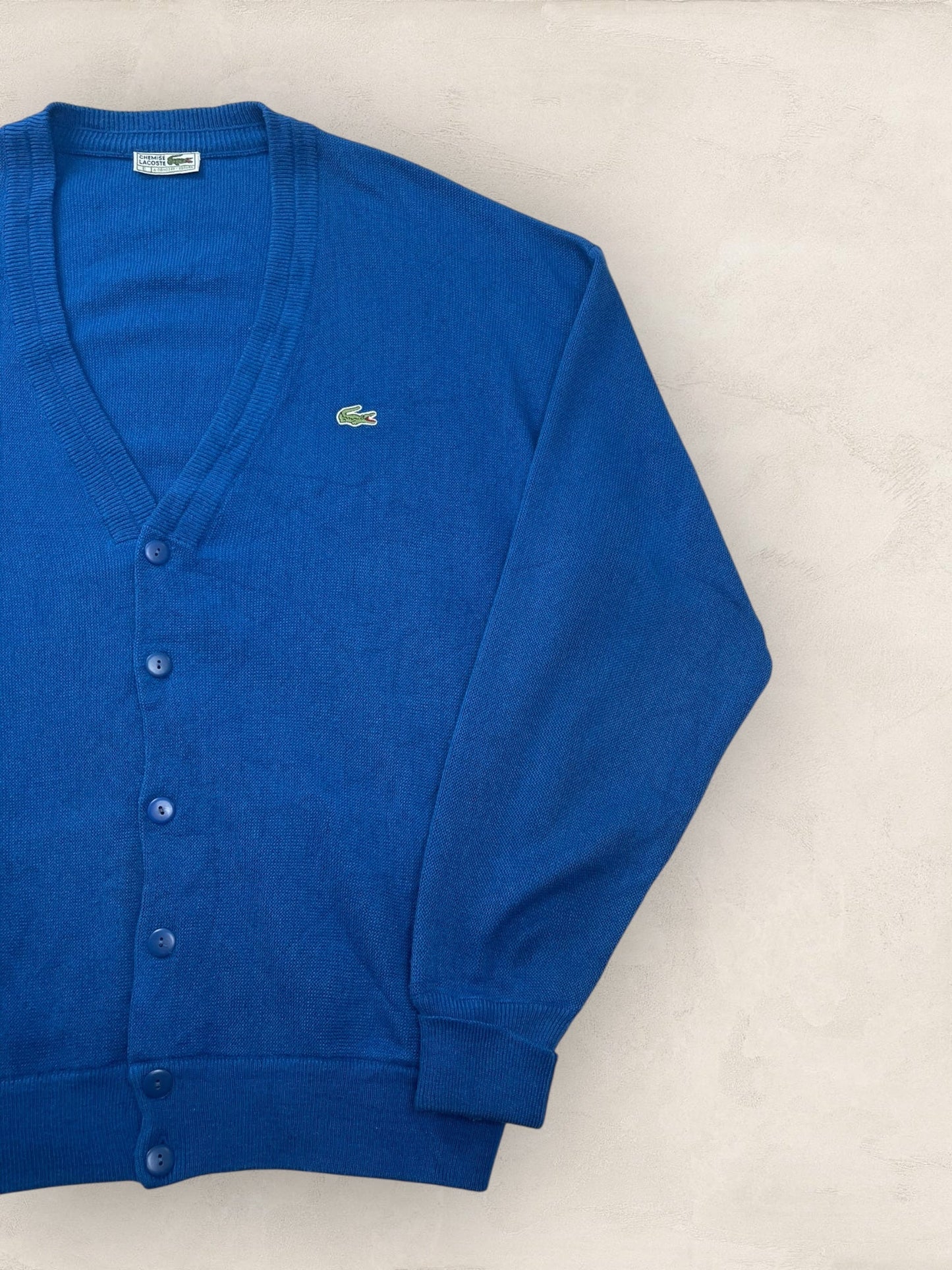 Cardigan Homme Lacoste Bleu électrique XL Ref:3150 - Bleu électrique - XL - amifrip