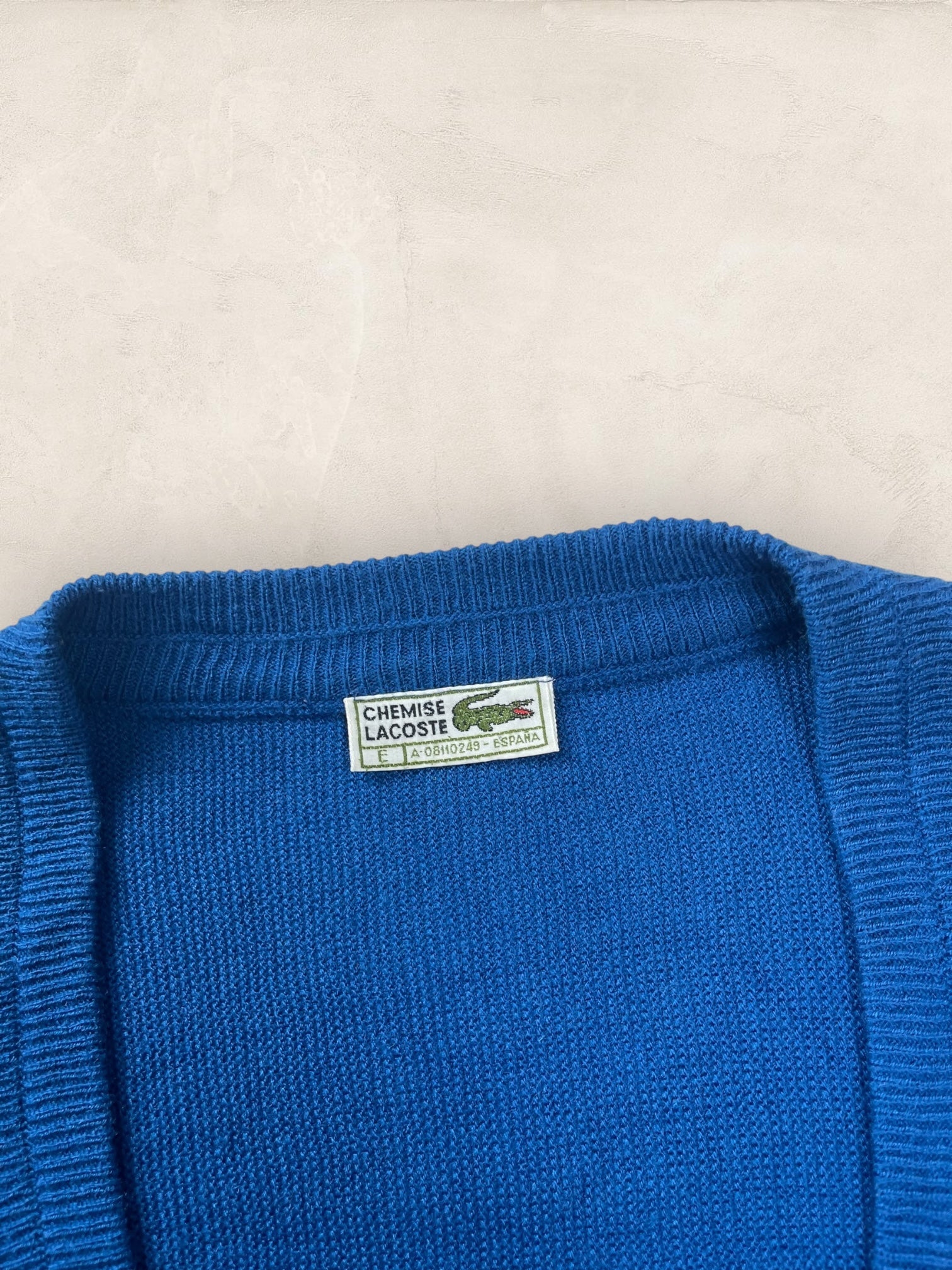 Cardigan Homme Lacoste Bleu électrique XL Ref:3150 - Bleu électrique - XL - amifrip
