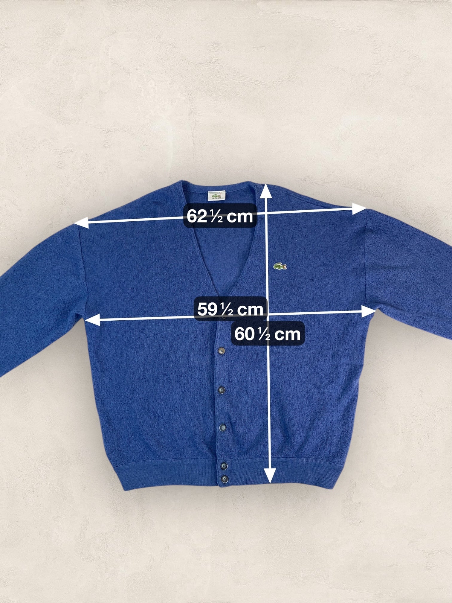 Cardigan Homme Lacoste Bleu L En Laine Ref:3901 - Bleu - L - amifrip