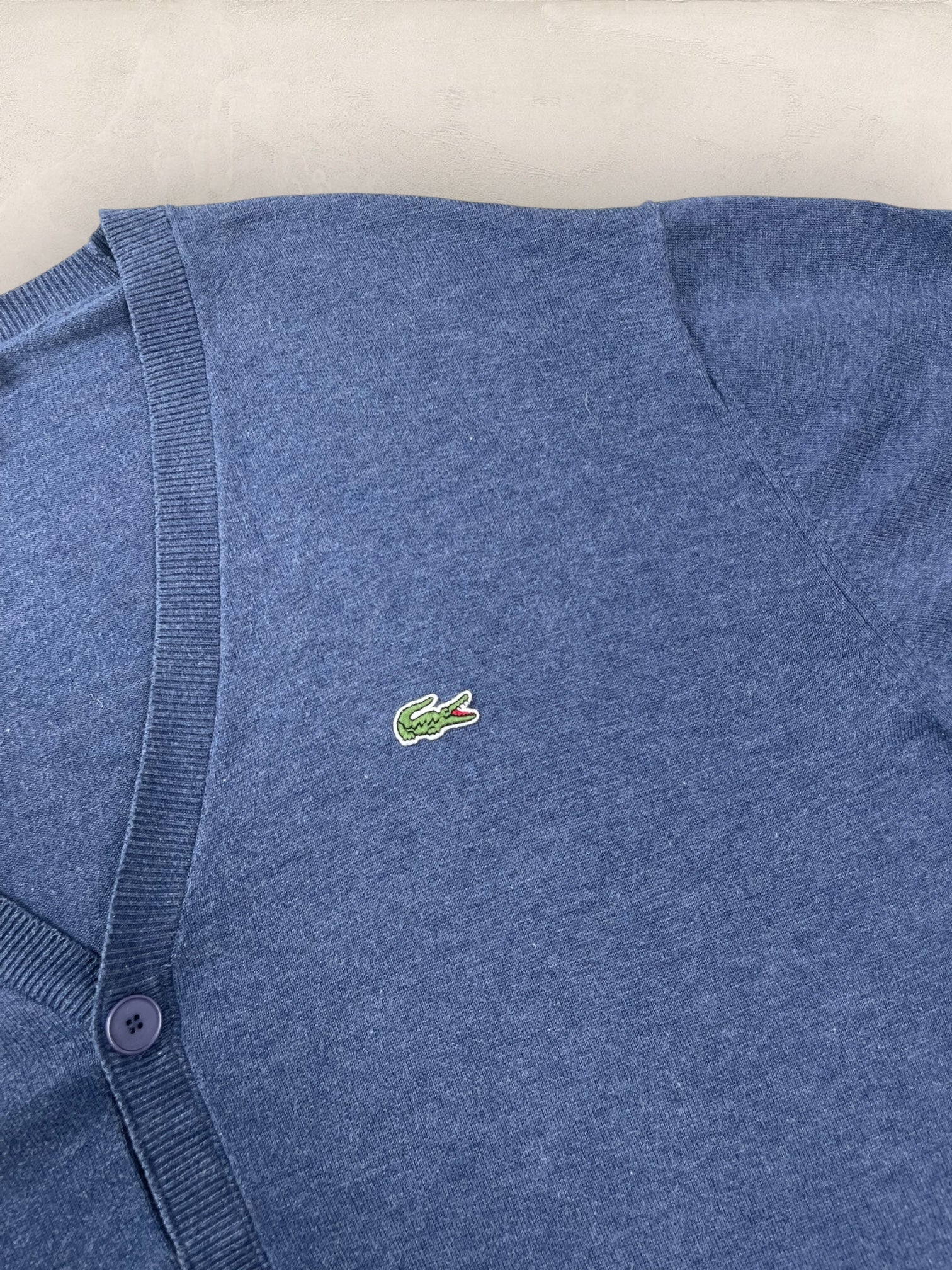Cardigan Homme Lacoste Bleu L Ref:3135 - Bleu - L - amifrip