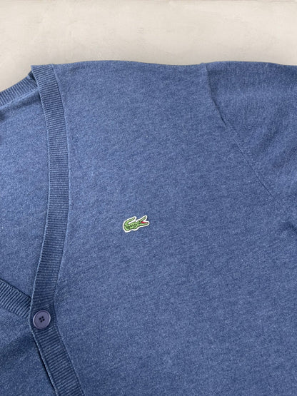 Cardigan Homme Lacoste Bleu L Ref:3135 - Bleu - L - amifrip