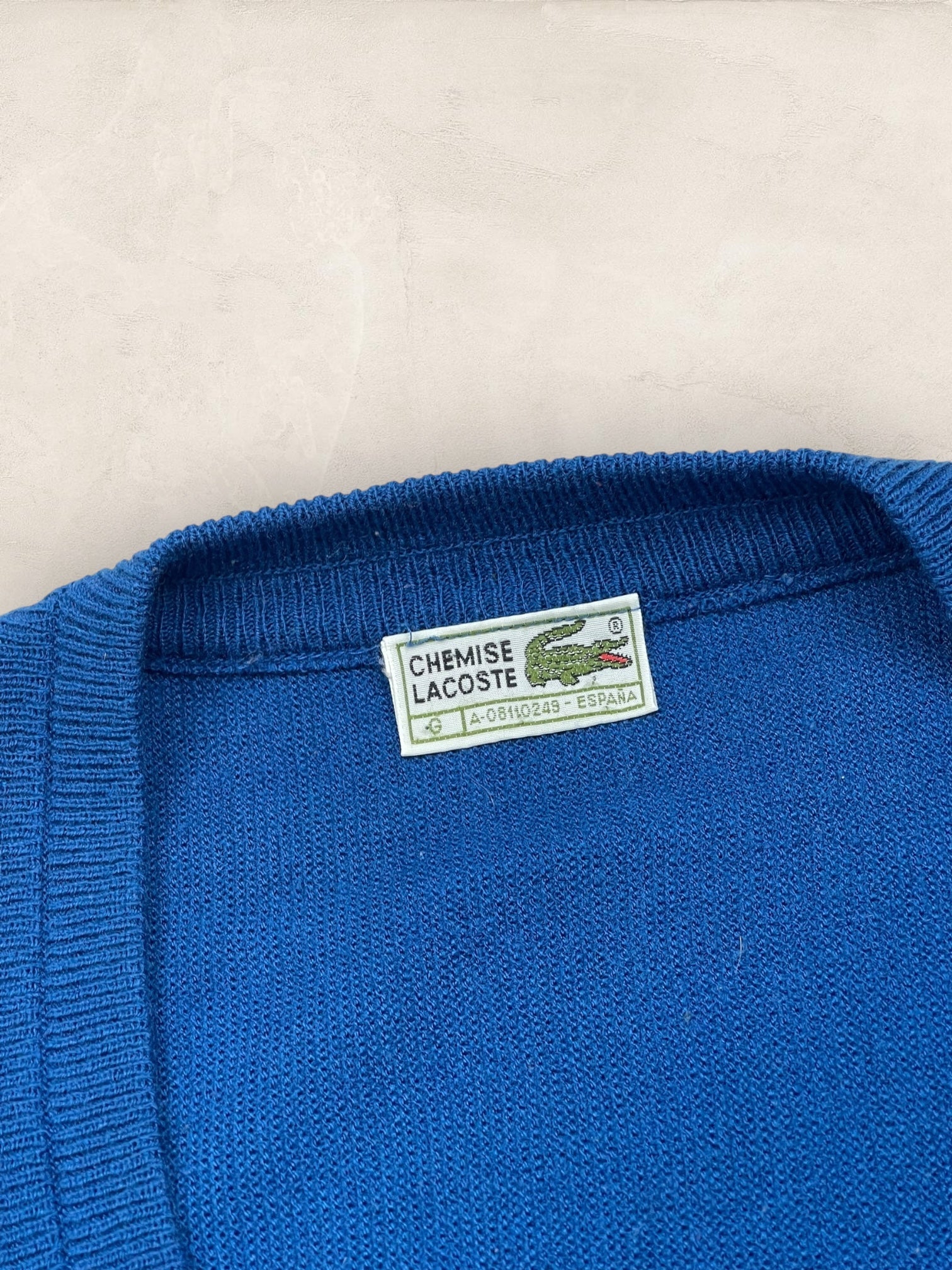 Cardigan Homme Lacoste Bleu L Ref:3371 - Bleu - L - amifrip