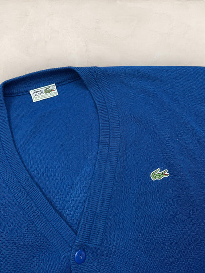 Cardigan Homme Lacoste Bleu L Ref:3371 - Bleu - L - amifrip
