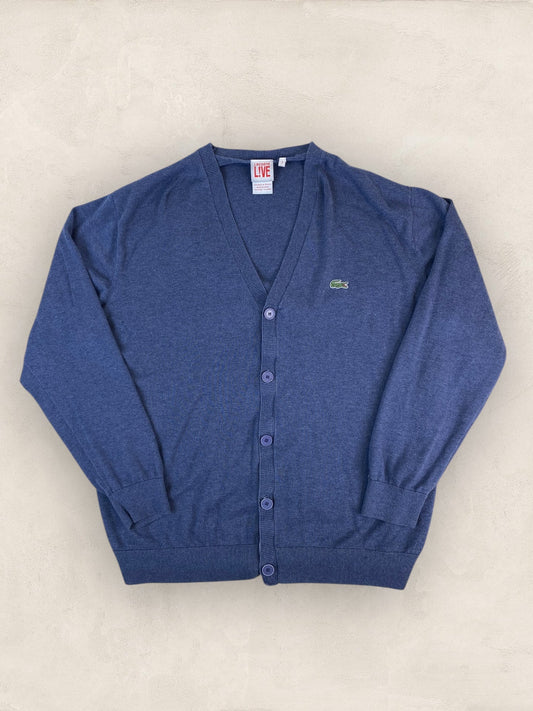Cardigan Homme Lacoste Bleu L Ref:3915 - Bleu - L - amifrip