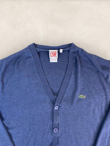 Cardigan Homme Lacoste Bleu L Ref:3915 - Bleu - L - amifrip