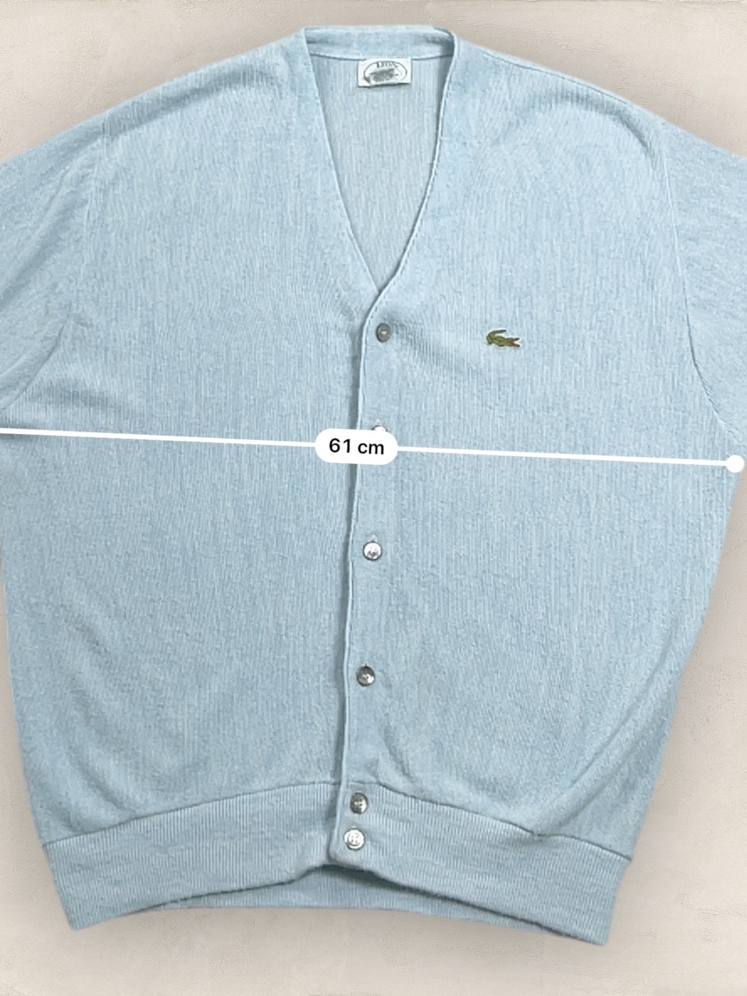 Cardigan Homme Lacoste Bleu M Ref:3058 - Bleu - M - amifrip
