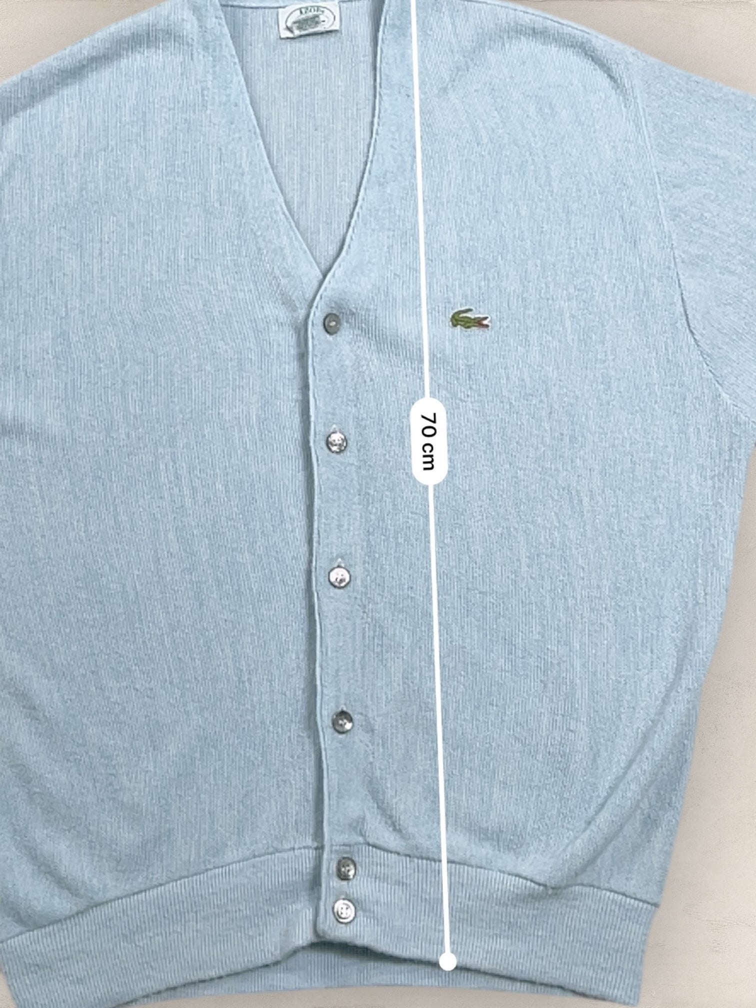 Cardigan Homme Lacoste Bleu M Ref:3058 - Bleu - M - amifrip
