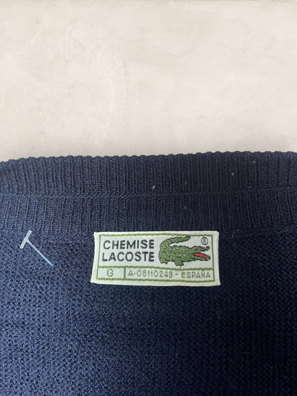 Cardigan Homme Lacoste Bleu Marine 2XL Ref:3838 - Bleu Marine - 2XL - amifrip