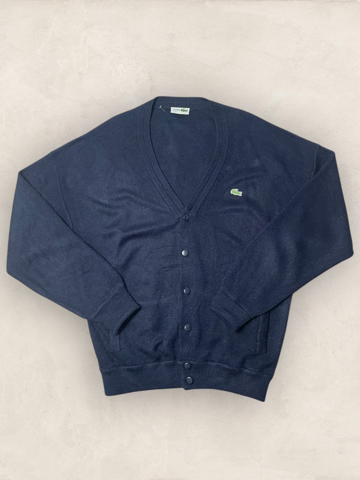 Cardigan Homme Lacoste Bleu Marine 2XL Ref:3838 - Bleu Marine - 2XL - amifrip