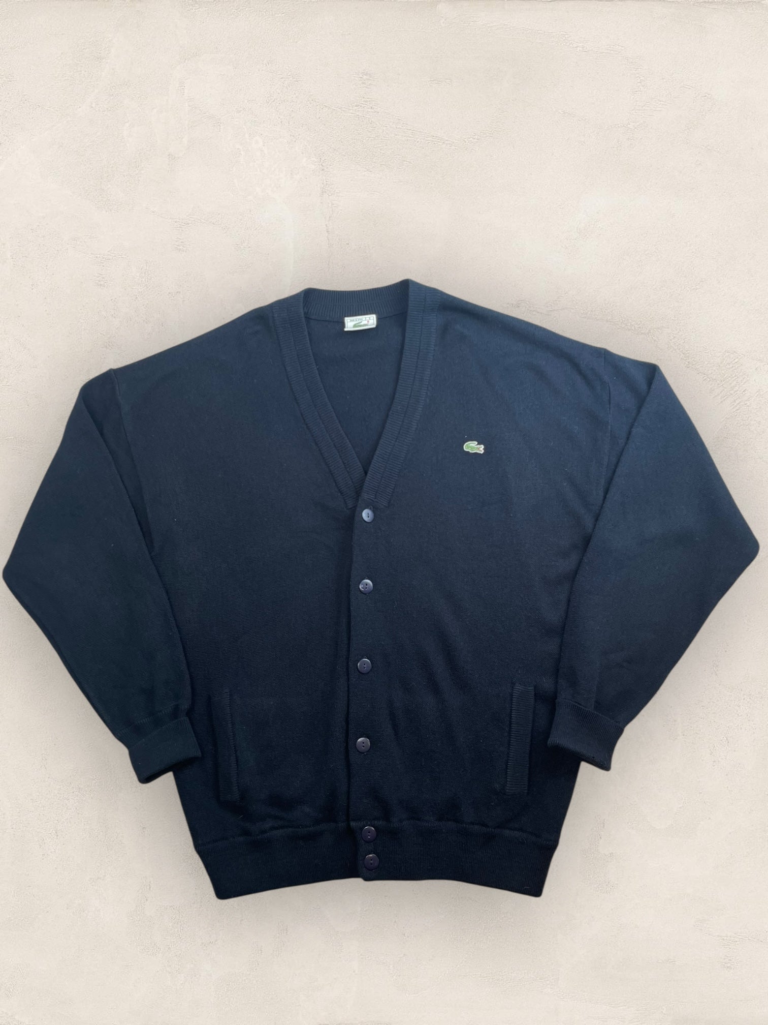 Cardigan Homme Lacoste Bleu Marine L Ref:3291 - Bleu Marine - L - amifrip
