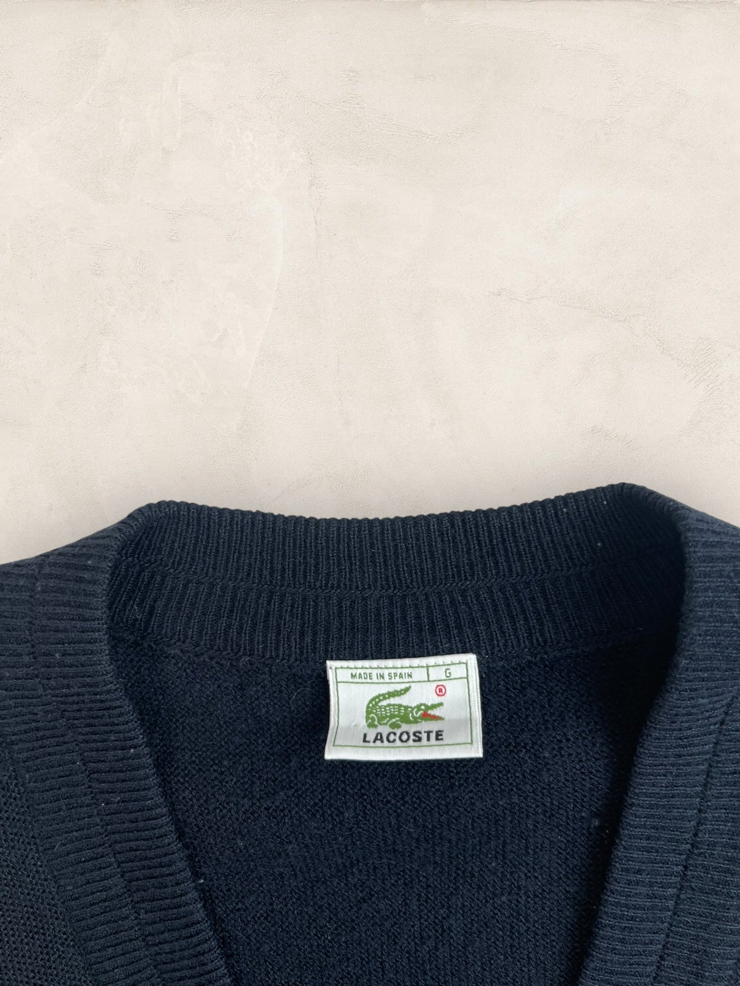 Cardigan Homme Lacoste Bleu Marine L Ref:3291 - Bleu Marine - L - amifrip