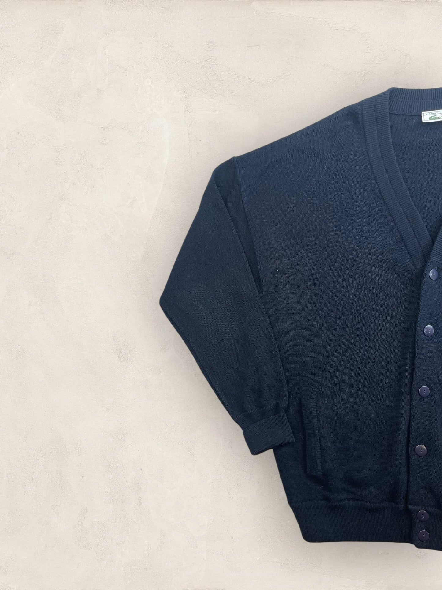 Cardigan Homme Lacoste Bleu Marine L Ref:3291 - Bleu Marine - L - amifrip