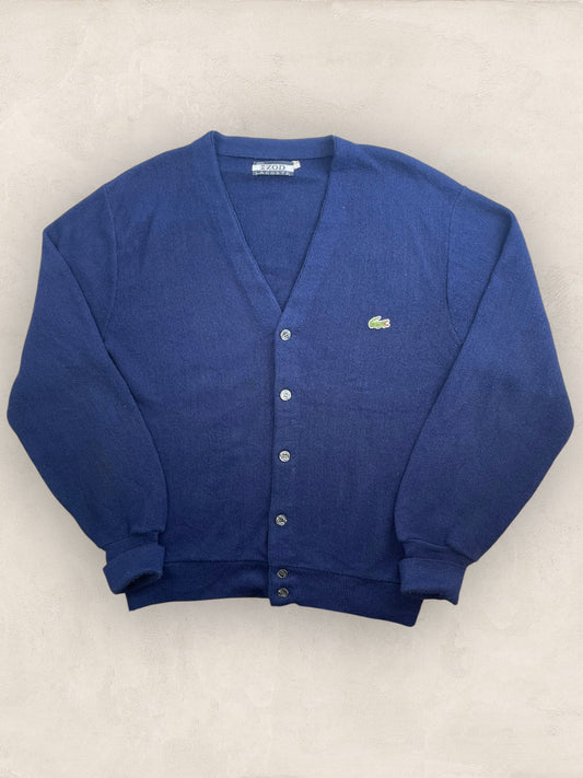 Cardigan Homme Lacoste Bleu Marine L Ref:3294 - Bleu Marine - L - amifrip