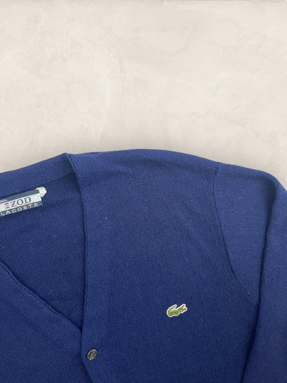 Cardigan Homme Lacoste Bleu Marine L Ref:3294 - Bleu Marine - L - amifrip