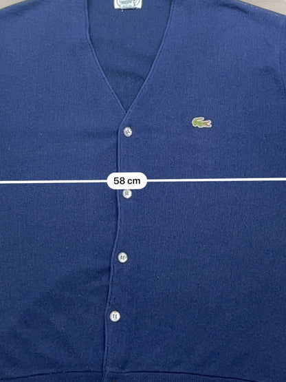 Cardigan Homme Lacoste Bleu Marine L Ref:3380 - Bleu Marine - L - amifrip