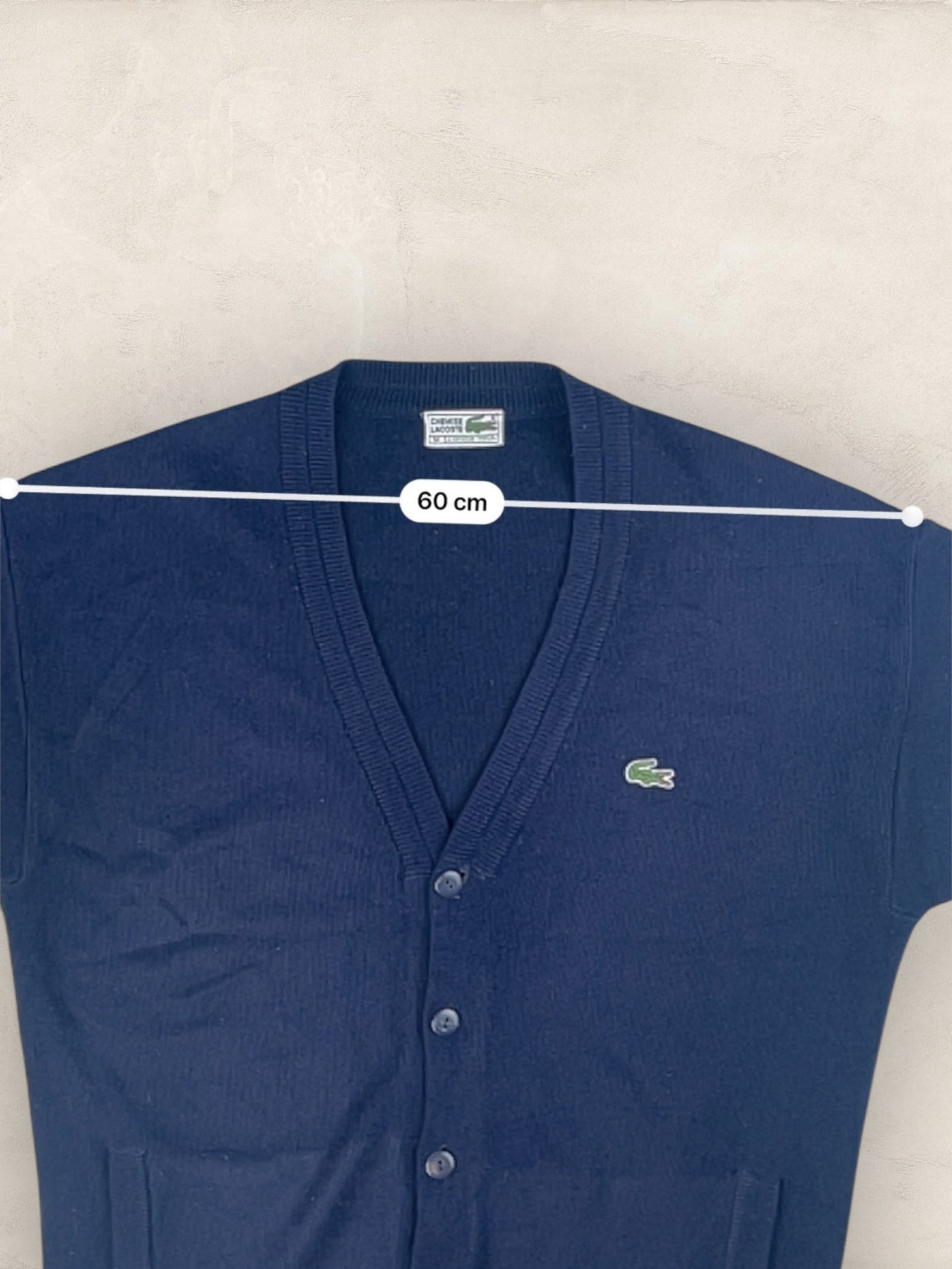 Cardigan Homme Lacoste Bleu Marine M Ref:3334 - Bleu Marine - M - amifrip