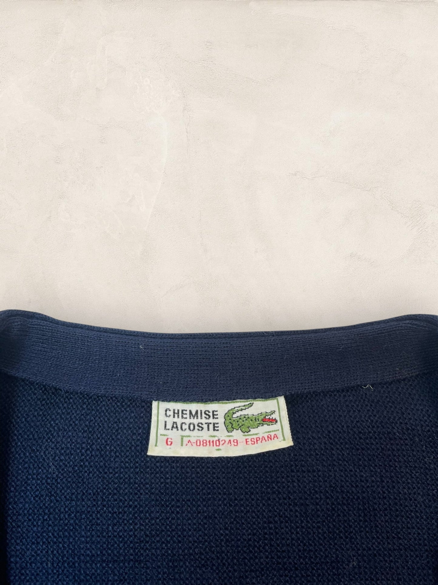 Cardigan Homme Lacoste Bleu Marine M Ref:3989 - Bleu Marine - M - amifrip