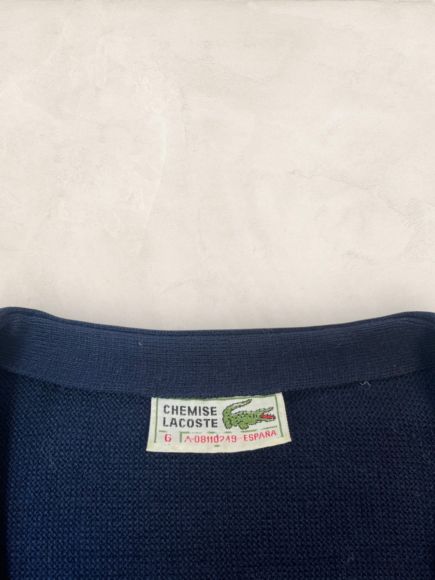 Cardigan Homme Lacoste Bleu Marine M Ref:3989 - Bleu Marine - M - amifrip