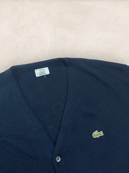 Cardigan Homme Lacoste Bleu Marine XL Ref:3142 - Bleu Marine - XL - amifrip