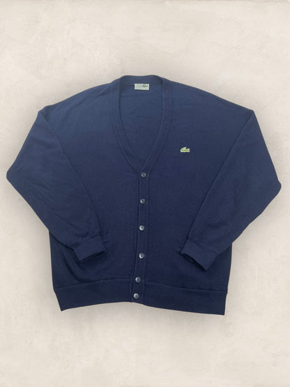 Cardigan Homme Lacoste Bleu Marine XL Ref:3149 - Bleu Marine - XL - amifrip