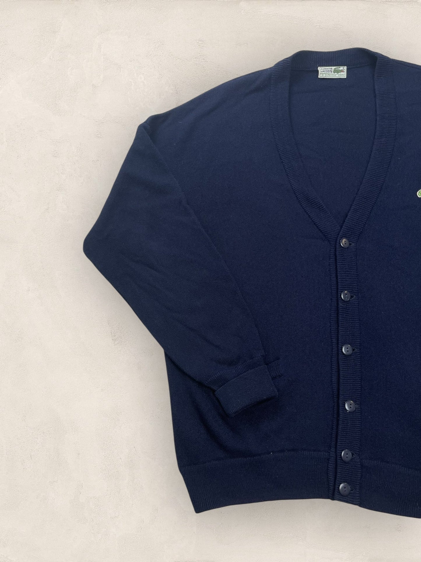 Cardigan Homme Lacoste Bleu Marine XL Ref:3149 - Bleu Marine - XL - amifrip
