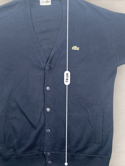 Cardigan Homme Lacoste Bleu Marine XL Ref:3161 - Bleu Marine - XL - amifrip