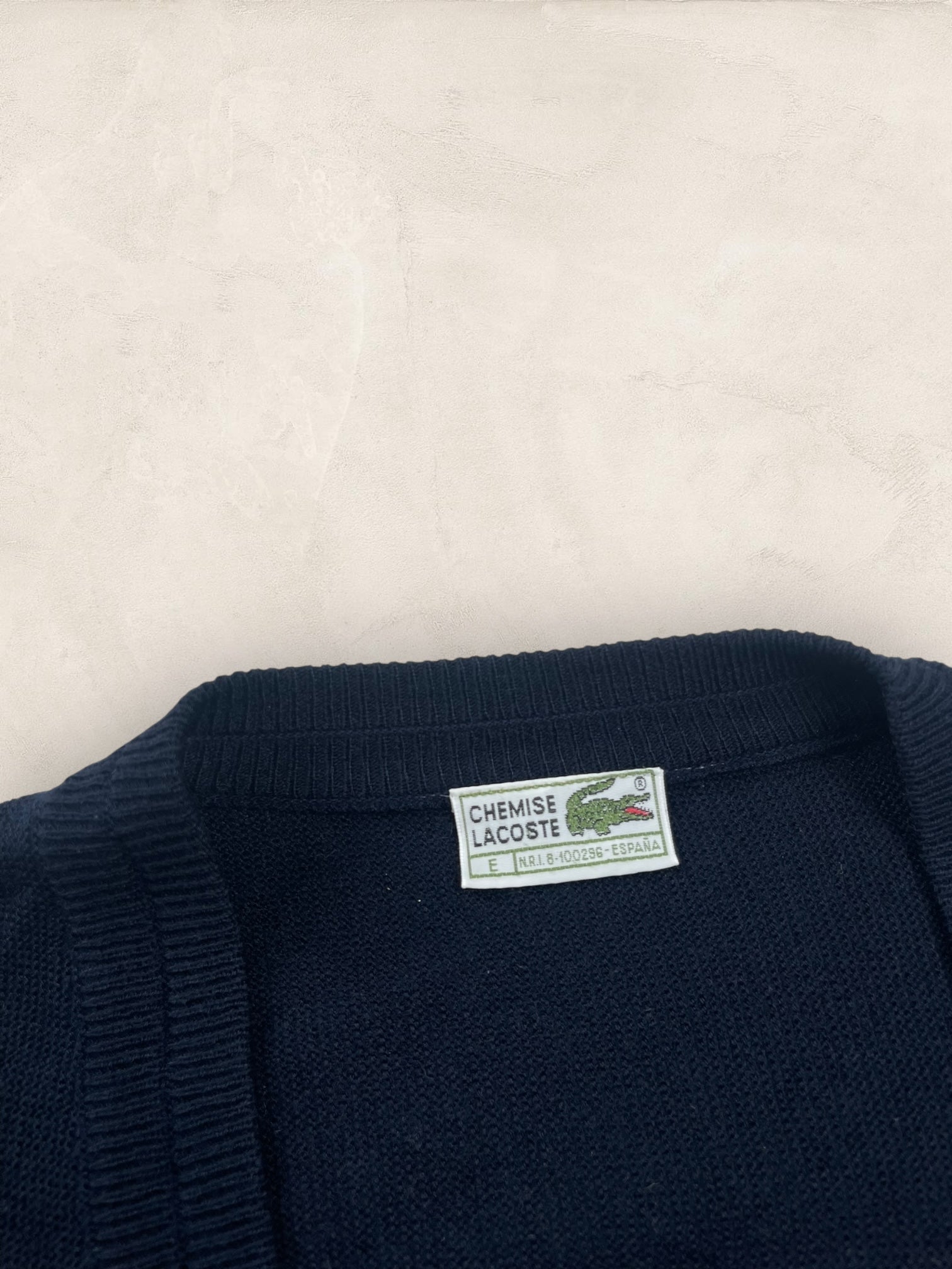 Cardigan Homme Lacoste Bleu Marine XL Ref:3161 - Bleu Marine - XL - amifrip