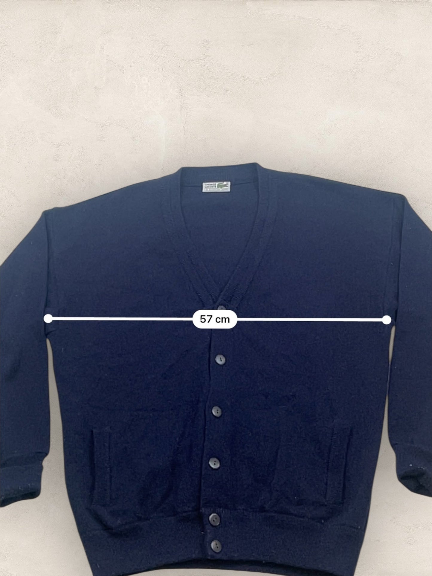 Cardigan Homme Lacoste Bleu Marine XL Ref:3182 - Bleu Marine - XL - amifrip