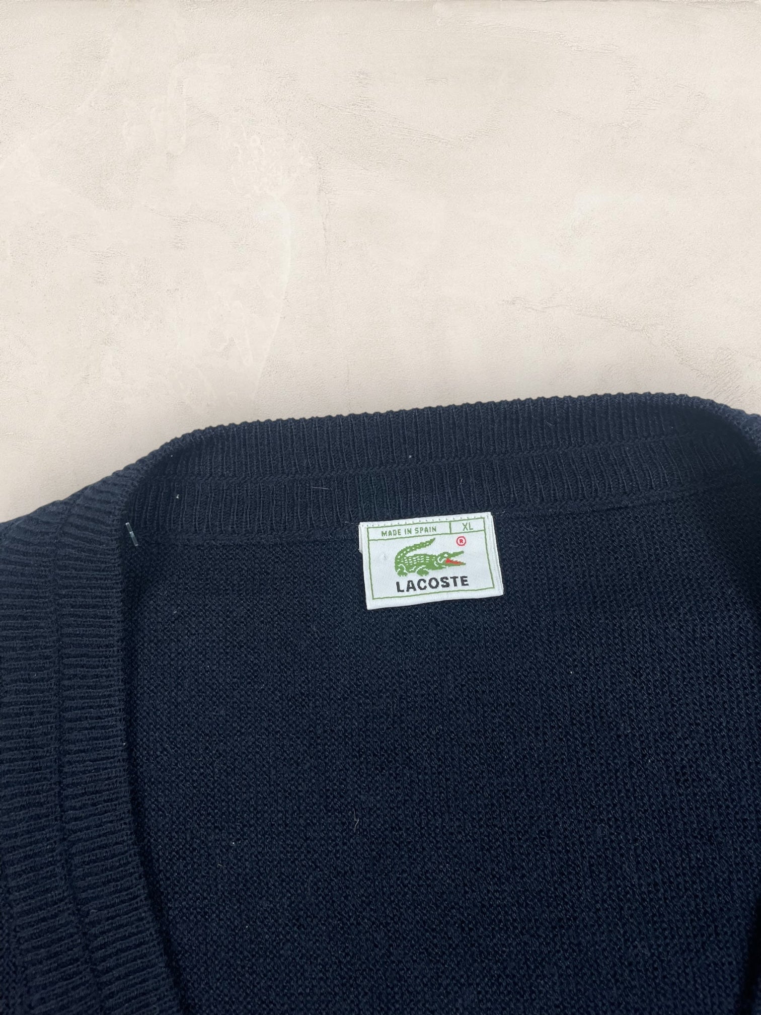 Cardigan Homme Lacoste Bleu Marine XL Ref:3184 - Bleu Marine - XL - amifrip