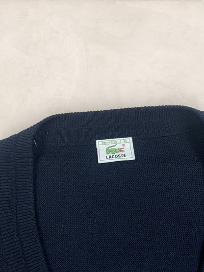 Cardigan Homme Lacoste Bleu Marine XL Ref:3184 - Bleu Marine - XL - amifrip