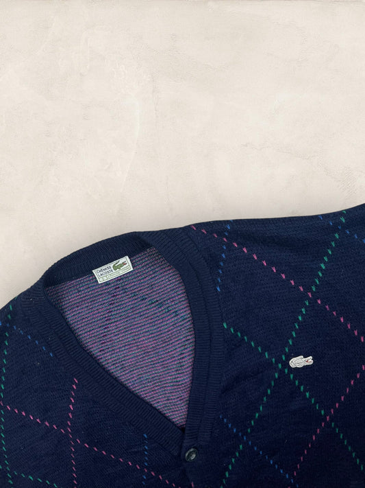 Cardigan Homme Lacoste Bleu Marine XL Ref:3315 - Bleu Marine - XL - amifrip