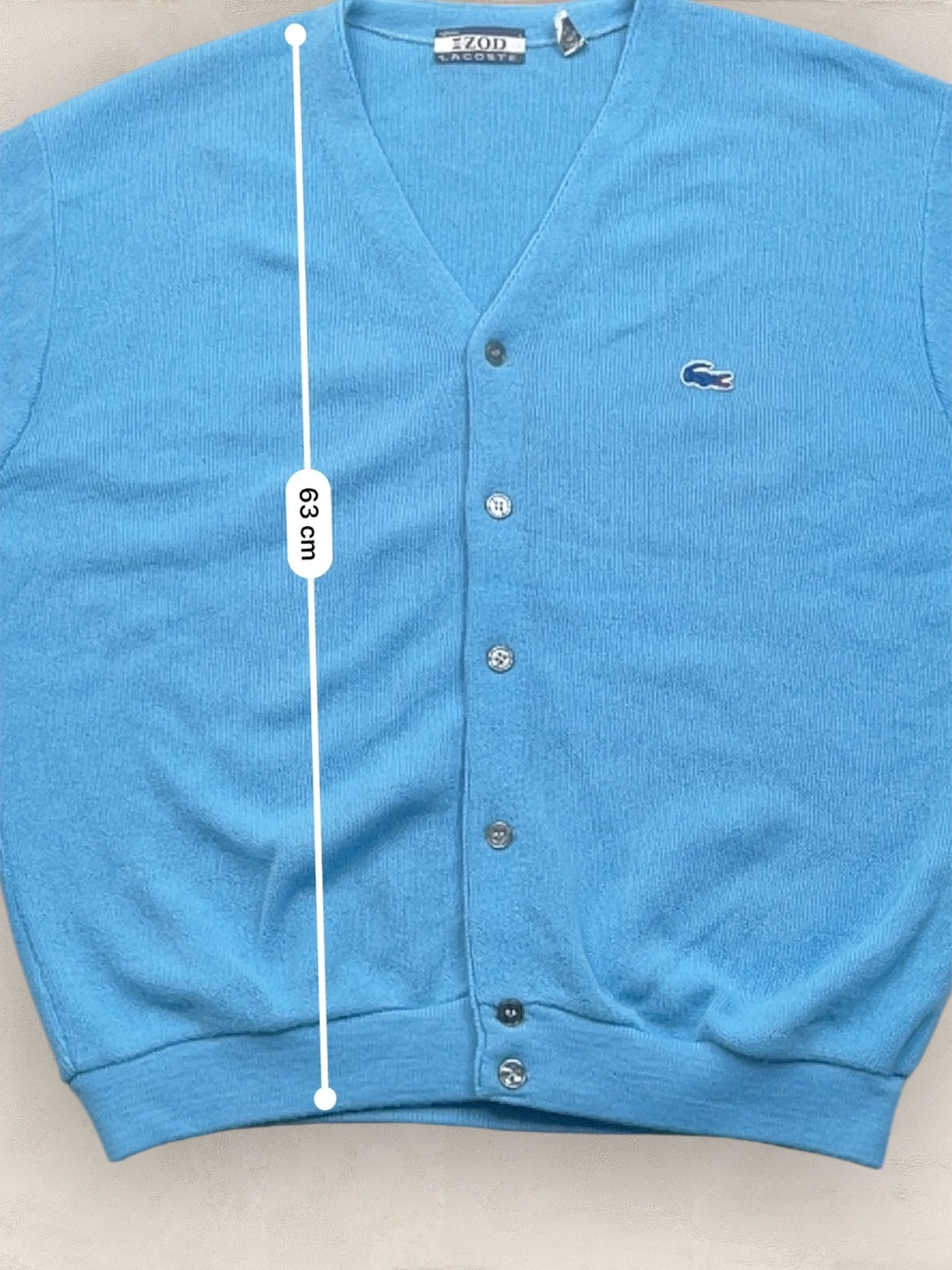 Cardigan Homme Lacoste Bleu XL Ref:3265 - Bleu - XL - amifrip