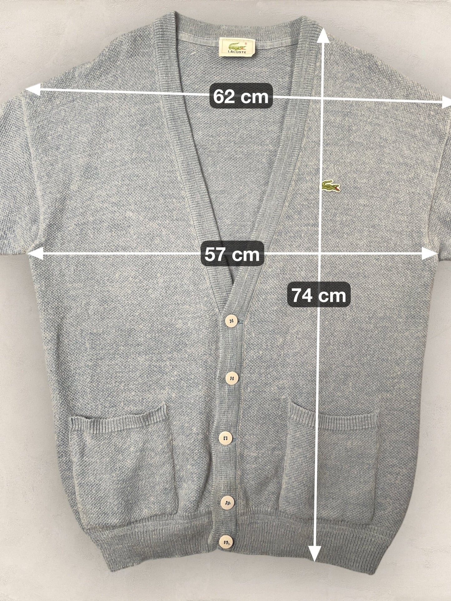 Cardigan Homme Lacoste Bleu XL Ref:3862 - Bleu - XL - amifrip