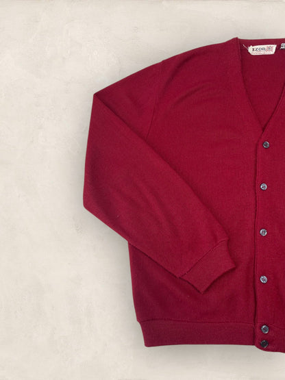 Cardigan Homme Lacoste BORDEAUX L Ref:2875 - BORDEAUX - L - amifrip - Friperie en ligne et vêtements vintage