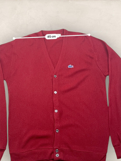 Cardigan Homme Lacoste Bordeaux L Ref:3378 - Bordeaux - L - amifrip