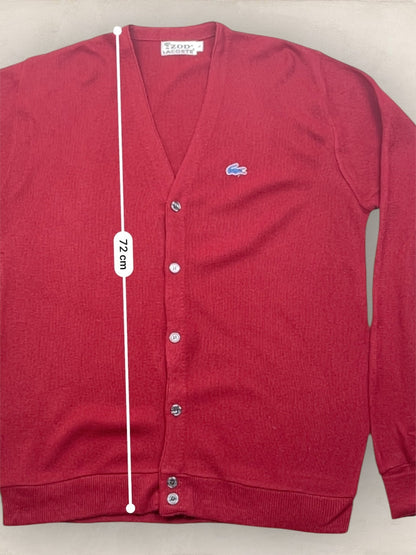 Cardigan Homme Lacoste Bordeaux L Ref:3378 - Bordeaux - L - amifrip