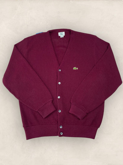 Cardigan Homme Lacoste BORDEAUX M Ref:2864 - BORDEAUX - M - amifrip - Friperie en ligne et vêtements vintage