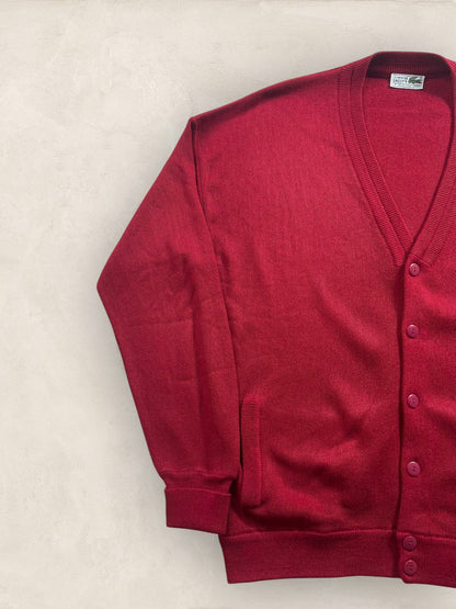 Cardigan Homme Lacoste Bordeaux XL Ref:3098 - Bordeaux - XL - amifrip