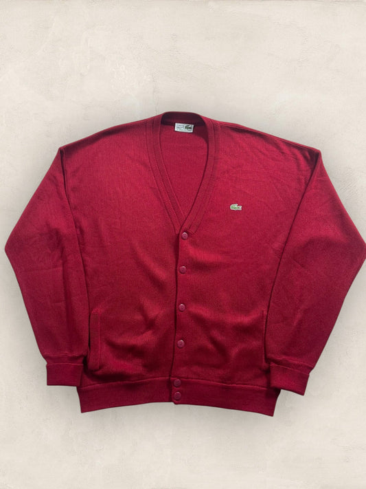 Cardigan Homme Lacoste Bordeaux XL Ref:3098 - Bordeaux - XL - amifrip