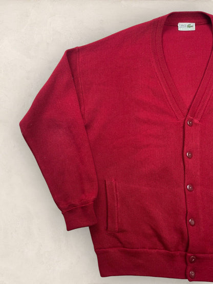 Cardigan Homme Lacoste Bordeaux XL Ref:3109 - Bordeaux - XL - amifrip
