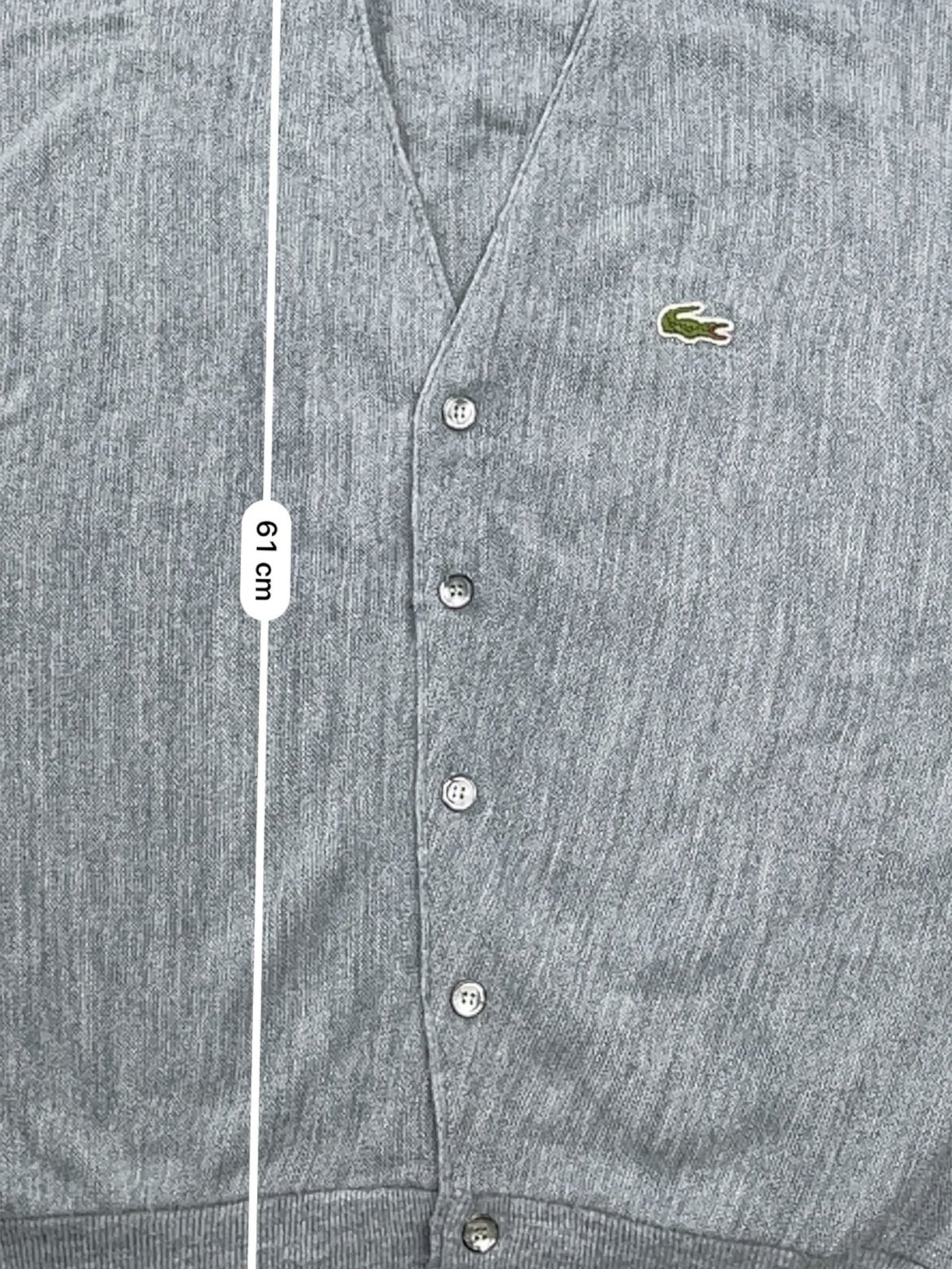 Cardigan Homme Lacoste Gris L Ref:3101 - Gris - L - amifrip