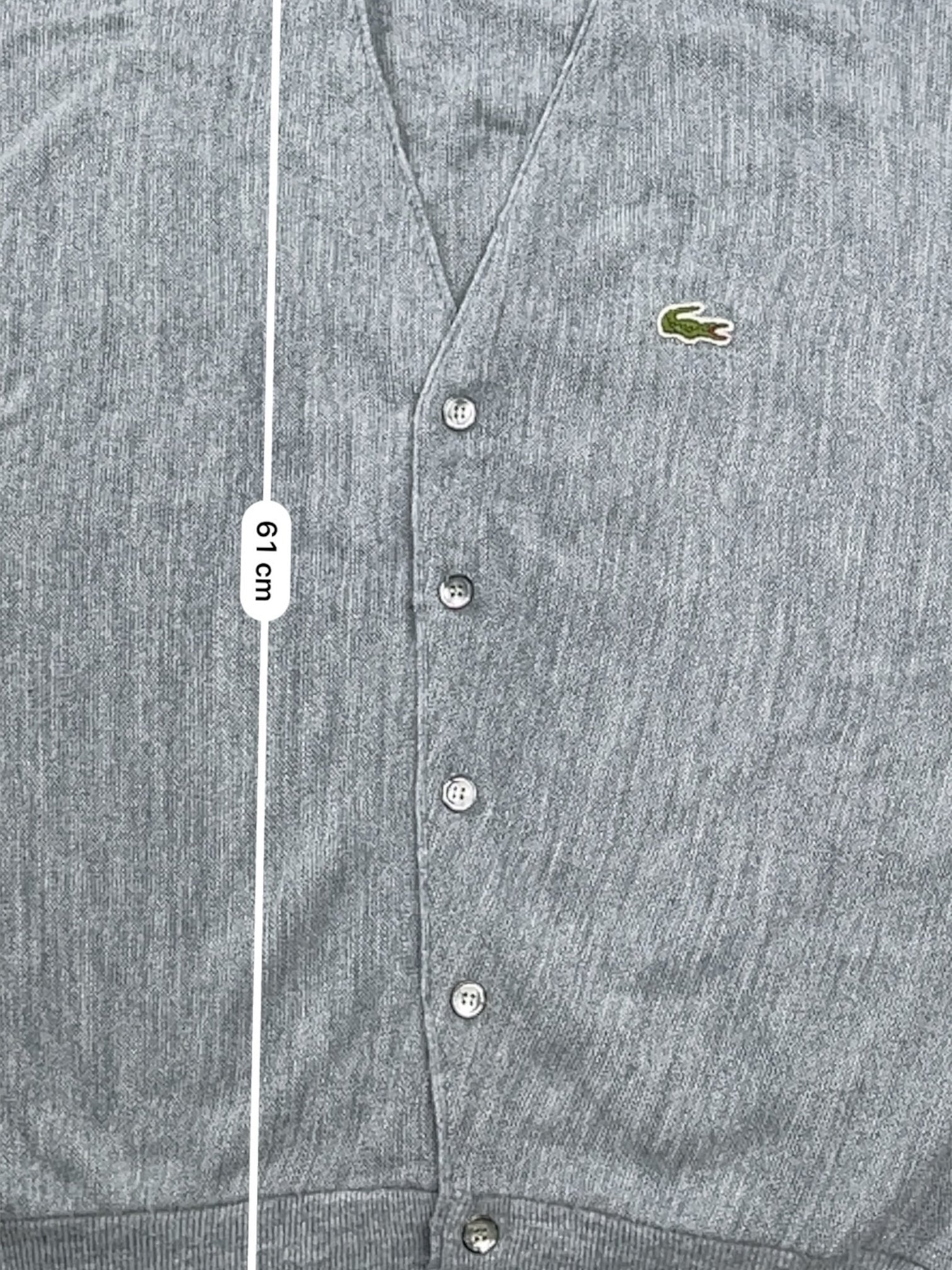 Cardigan Homme Lacoste Gris L Ref:3101 - Gris - L - amifrip