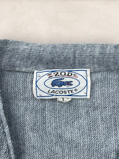 Cardigan Homme Lacoste Gris L Ref:3101 - Gris - L - amifrip