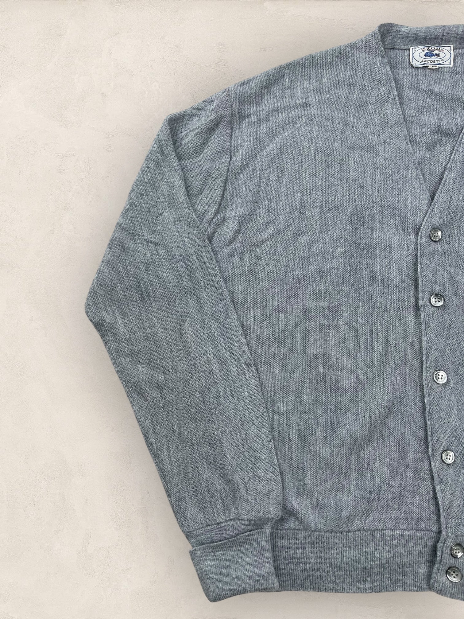 Cardigan Homme Lacoste Gris L Ref:3101 - Gris - L - amifrip