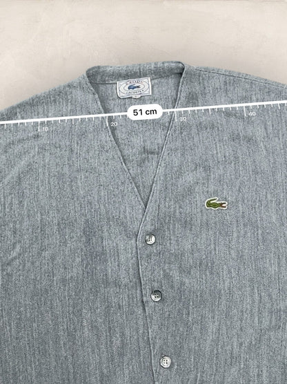 Cardigan Homme Lacoste Gris L Ref:3101 - Gris - L - amifrip