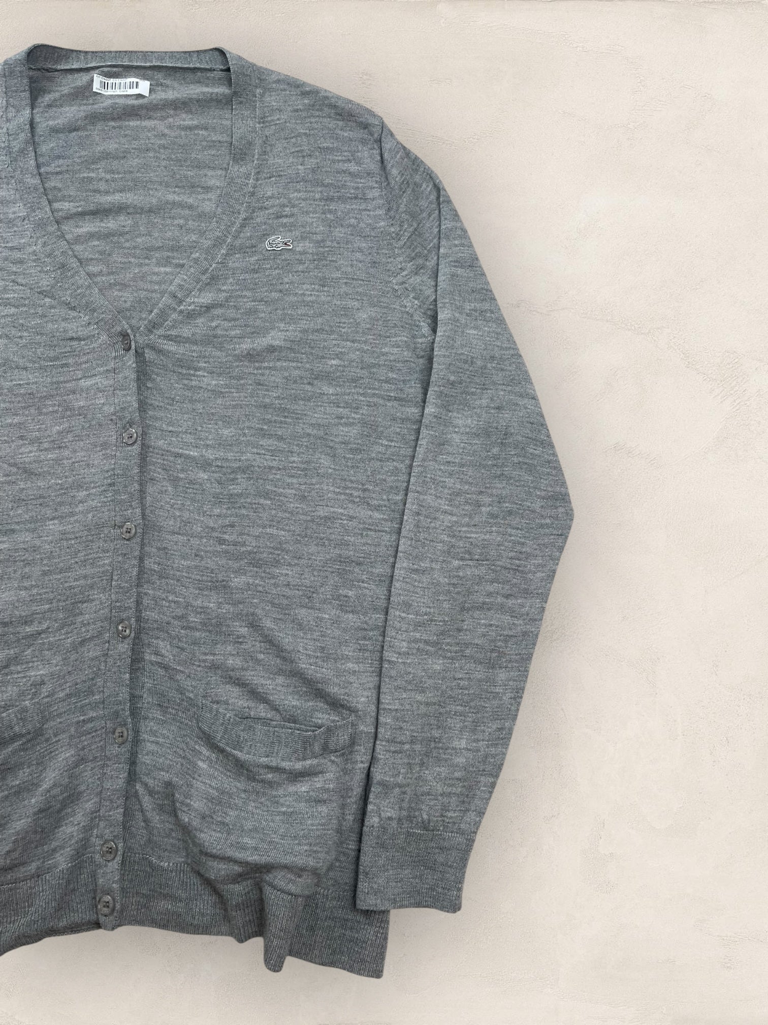 Cardigan Homme Lacoste Gris L Ref:3138 - Gris - L - amifrip