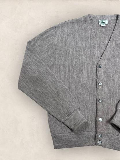 Cardigan Homme Lacoste Gris M Ref:3051 - Gris - M - amifrip - Friperie en ligne et vêtements vintage