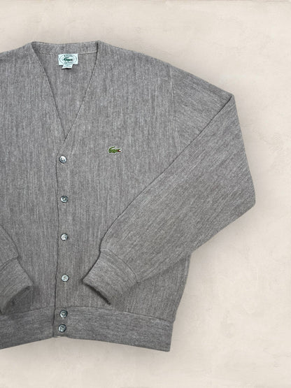 Cardigan Homme Lacoste Gris M Ref:3051 - Gris - M - amifrip - Friperie en ligne et vêtements vintage