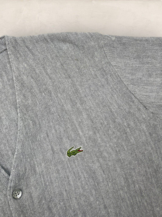 Cardigan Homme Lacoste Gris M Ref:3377 - Gris - M - amifrip