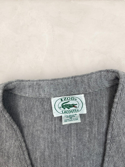 Cardigan Homme Lacoste Gris M Ref:3377 - Gris - M - amifrip